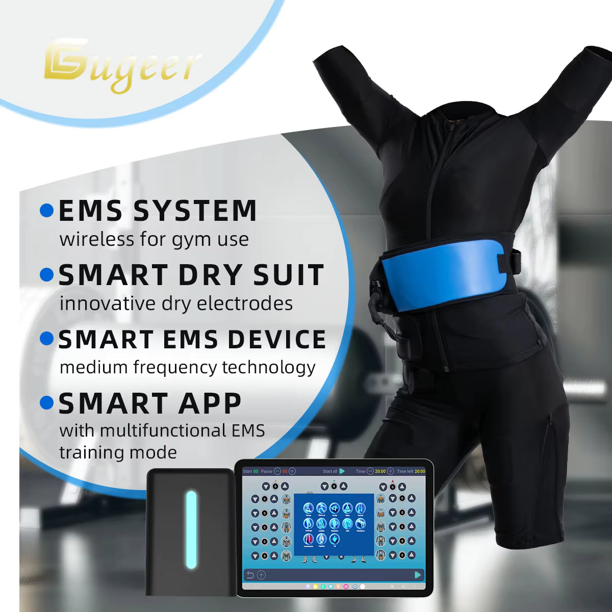 LSD-02_Wireless EMS Fitness dry suit - Image 4