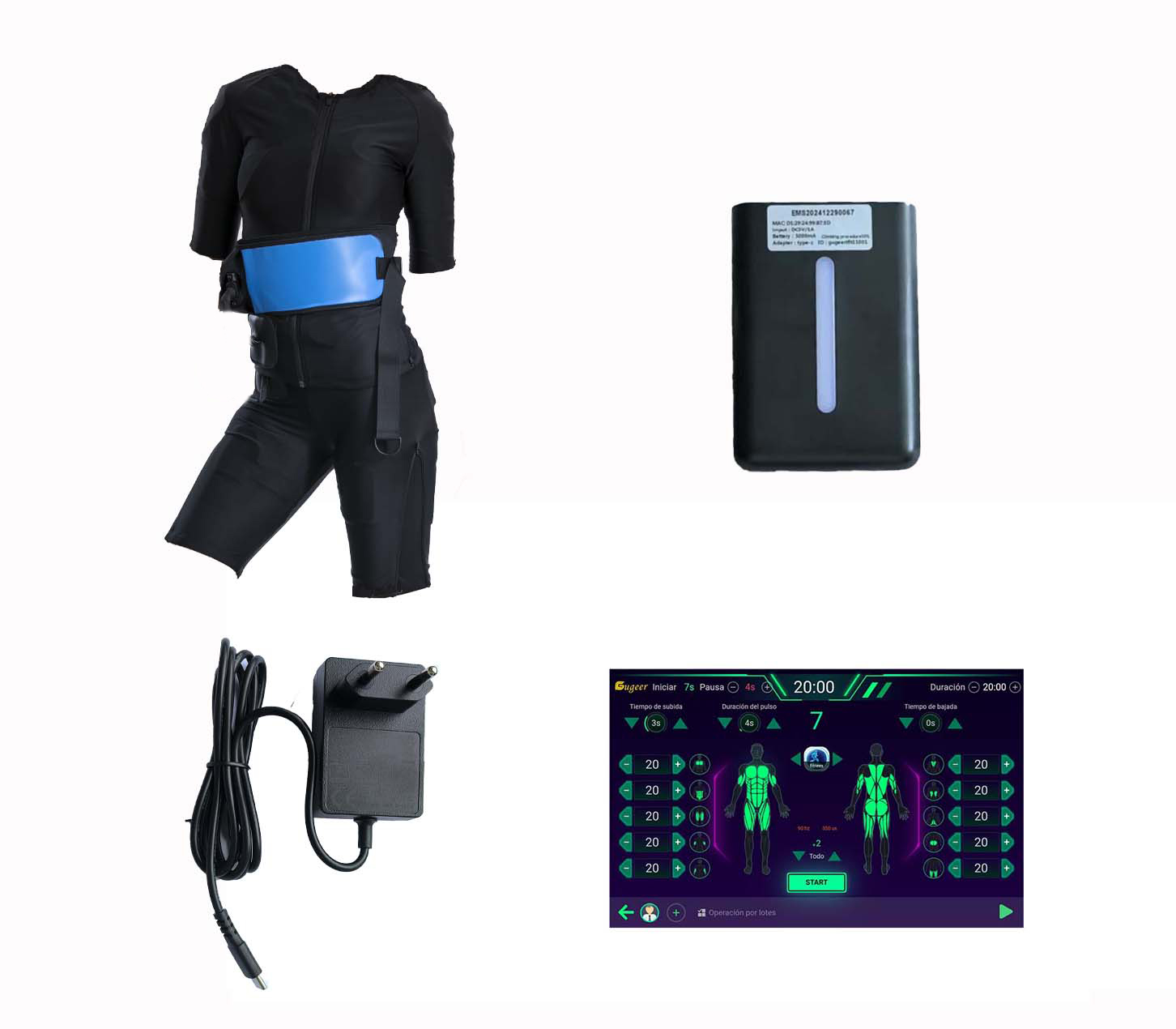 LSD-02_Wireless EMS Fitness dry suit - Image 3